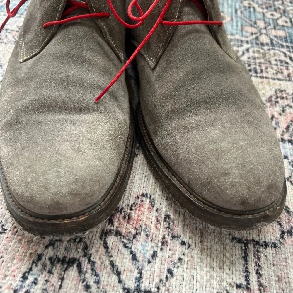 Johnston & Murphy Suede Chukka Lace Up Ankle Boots 25-1567 Mens Size 11